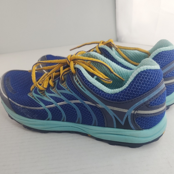 Women’s Merrell Ultra Marine Water Resistant Shoes Size 9 Blue Trail  (EU 40) - Picture 8 of 14